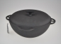 Preview: 30 Liter Kazan aus Gusseisen mit Deckel