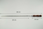 Preview: Schaschlikspieße, Schampura Stahlstärke 3mm, Grillspieß mit Holzgriff