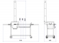 Preview: Utschak-Mangal mit Grilldeckel und Edelstahlrost - Comfort Lift Air "Iskander" 400