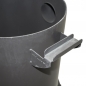 Preview: Utschak "Berel 480" Ofen Uchag für Kasan Wok Feuerofen Durchmesser 48 cm mit Rohr Aschewanne