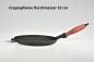 Preview: 22 cm Pfannkuchen Crepespfanne aus Gusseisen PREMIUM