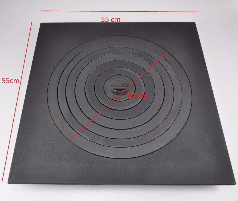 Ofenringe Feuer Herdring Ofenplatte Ofenringe Gussringe Gusseisen Ringe 55x55 cm
