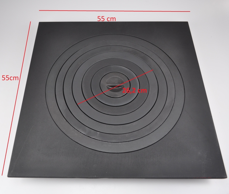 Ofenringe Feuer Herdring Ofenplatte Ofenringe Gussringe Gusseisen Ringe 55x55 cm