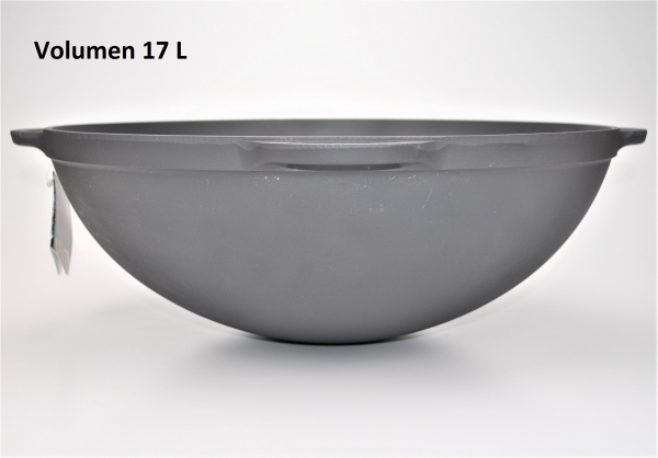 17 Liter Kazan aus Gusseisen ohne Deckel