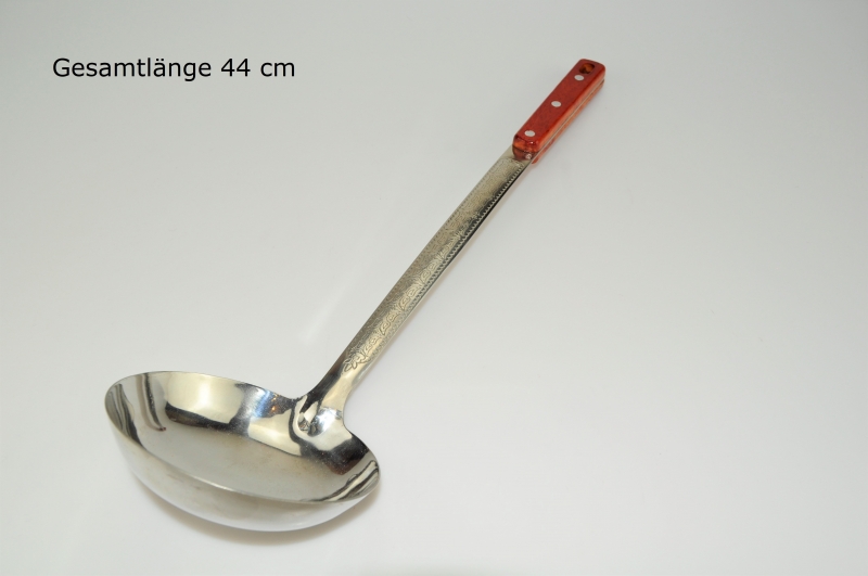 Suppenkelle Palownik aus Edelstahl mit Holzgriff 44 cm