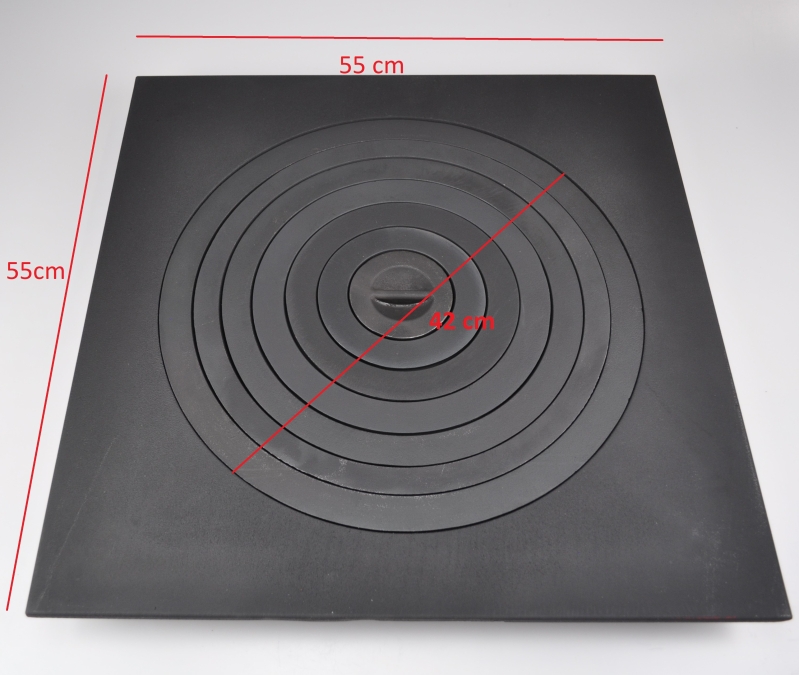 Ofenringe Feuer Herdring Ofenplatte Ofenringe Gussringe Gusseisen Ringe 55x55 cm