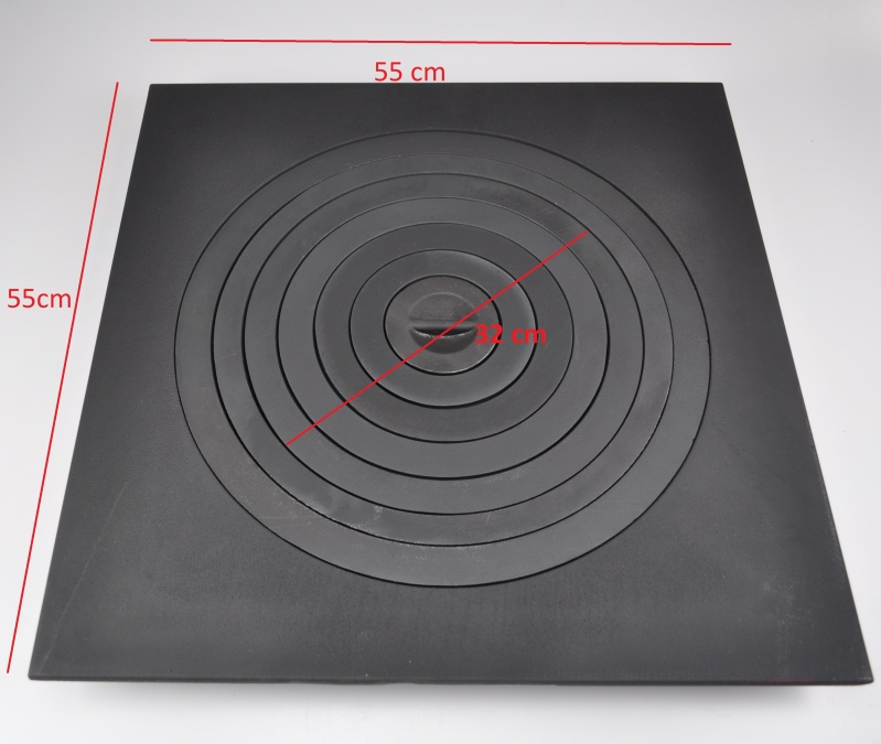 Ofenringe Feuer Herdring Ofenplatte Ofenringe Gussringe Gusseisen Ringe 55x55 cm