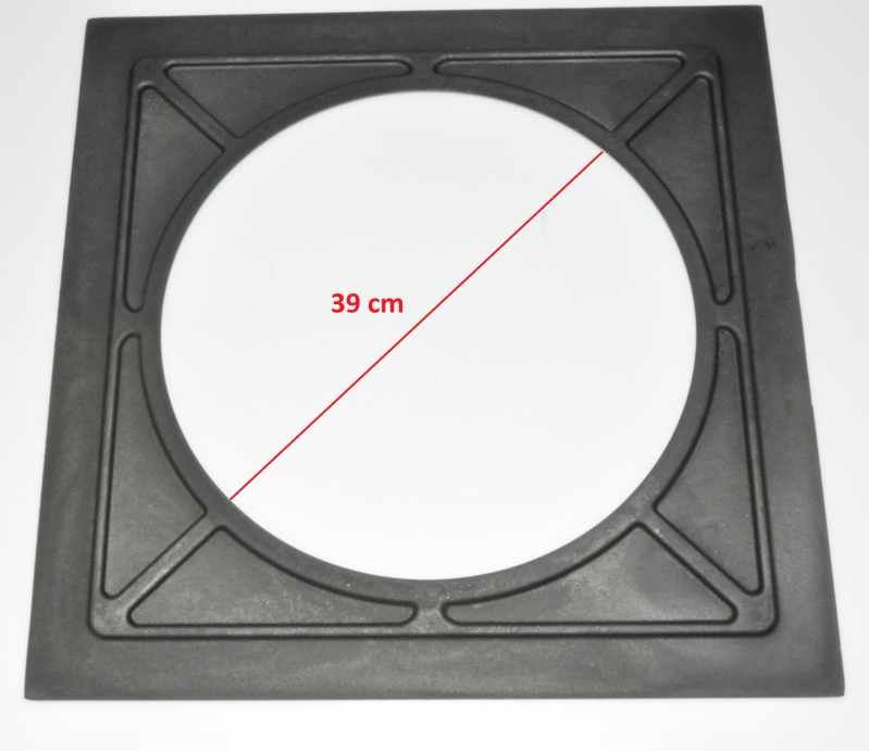 Ofenringe Feuer Herdring Ofenplatte Ofenringe Gussringe Gusseisen Ringe 55x55 cm