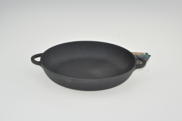 20 cm Bratpfanne Servierpfanne Portionpfanne Platte aus Gusseisen