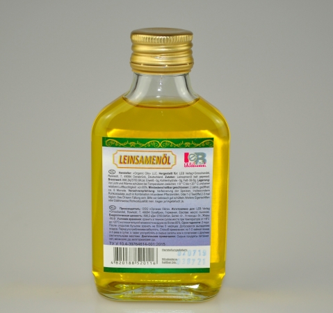Leinsamen kalt gepresst 100 ml
